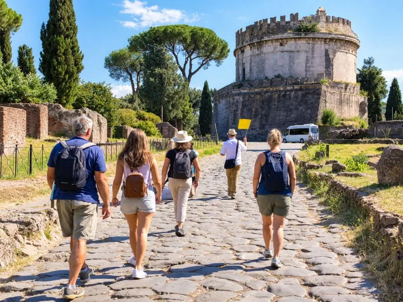 Catacombs, Appian Way and Aqueducts by minibus