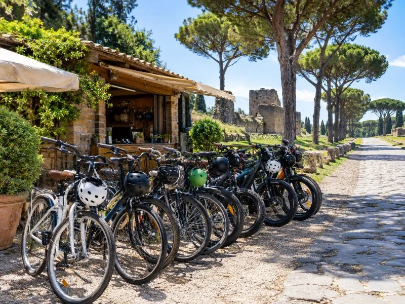 Bike rental for a day on the Appian Way